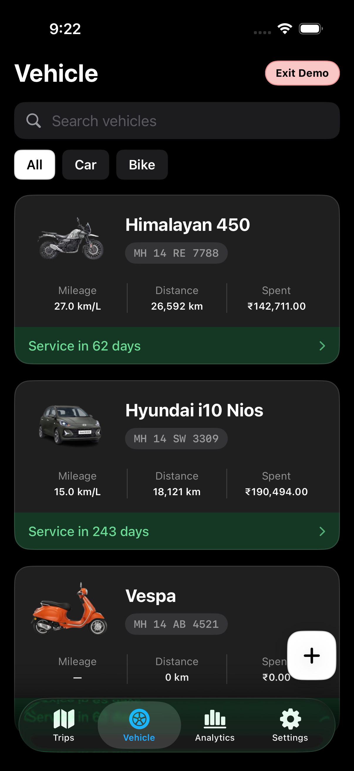 Vehicle garage